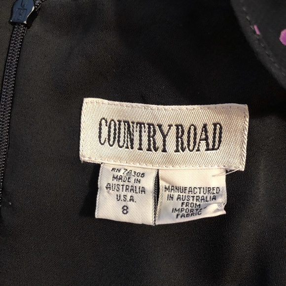 Country Road sheer polka dot rayon dress 8 - Picture 3 of 8